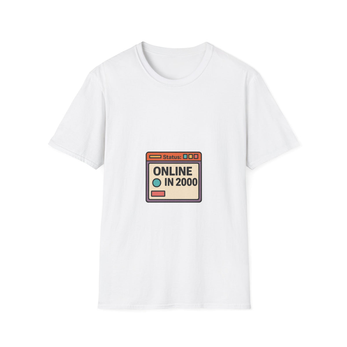 Online in 2000 Y2K Retro T-Shirt - Trending Now - October 2026