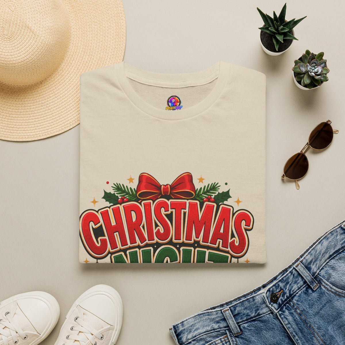 Christmas Night Crew T-Shirt