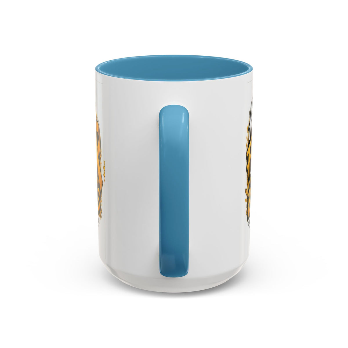 Kids Fight The Toughest Battles Accent Coffee Mug — Childhood Cancer Awareness 11/15oz