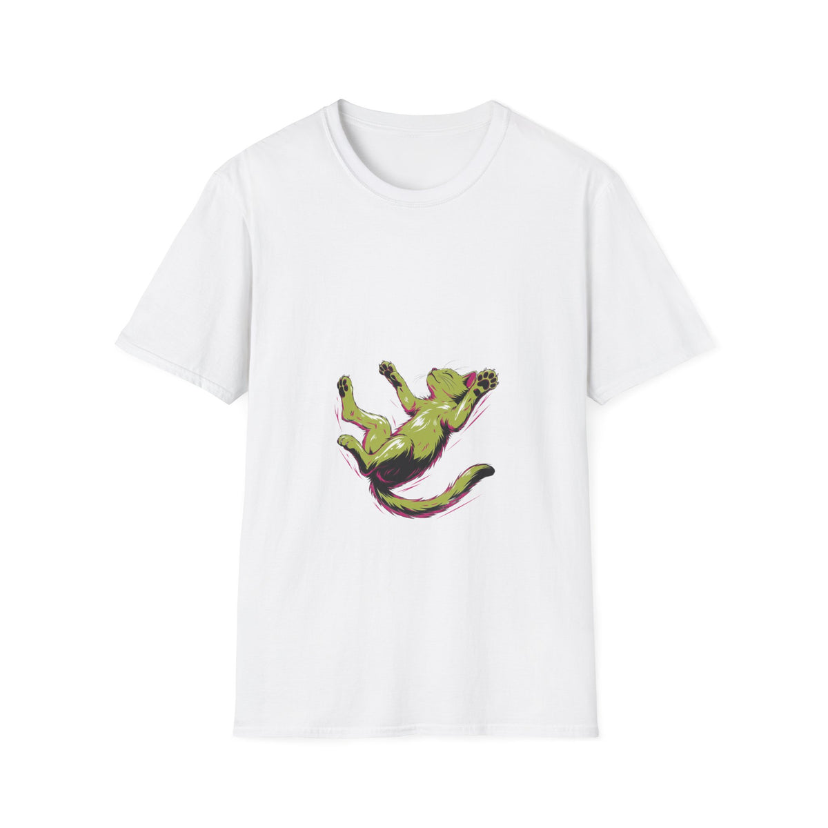 Cute Playful Lion Cub Artistic Sketch White Graphic Tee - Trending Now - September 2026