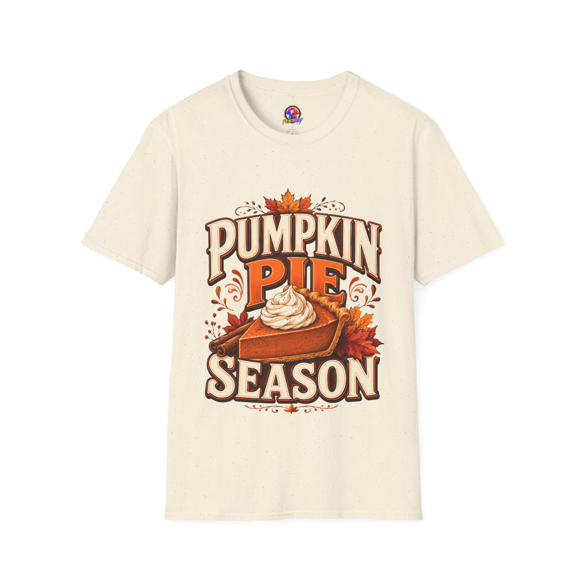 Thanksgiving T-Shirt Pumpkin Pie Season T-Shirt — Autumn Thanksgiving Dessert Lover Tee