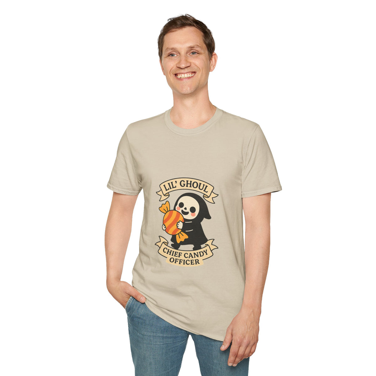 T-Shirt — 'Lil' Ghoul' Trick-or-Treat Candy Officer Halloween Tee - Trending Now - October 2026