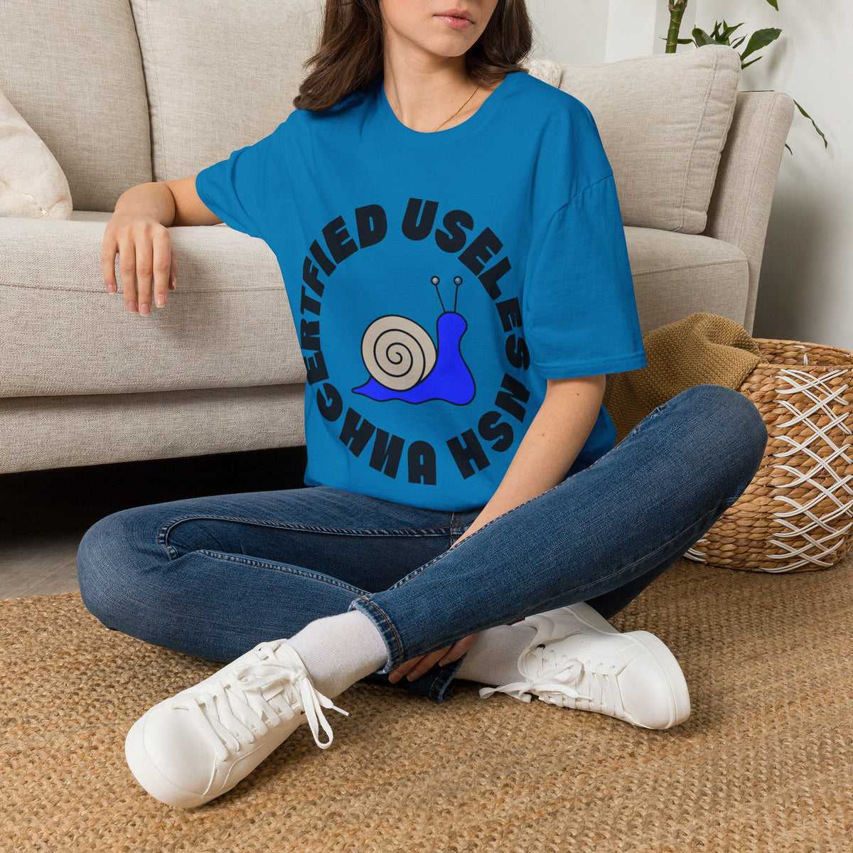 Certified Useless Snail T-Shirt — Funny Cute Graphic Tee for Sarcastic Gifts - Trending Now - August 2026
