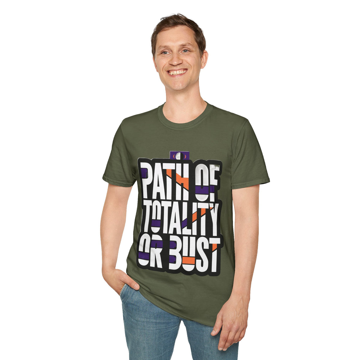 Path Of Totality Or Bust T-Shirt (Design 02) - Trending Now - August 2026