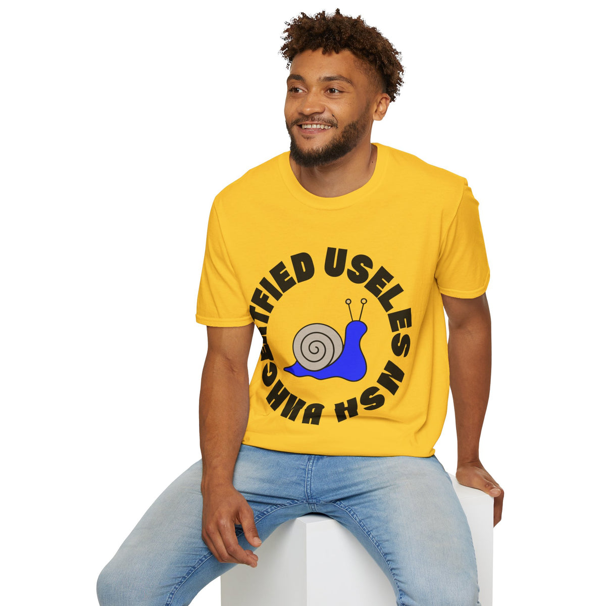 Certified Useless Snail T-Shirt — Funny Cute Graphic Tee for Sarcastic Gifts - Trending Now - August 2026