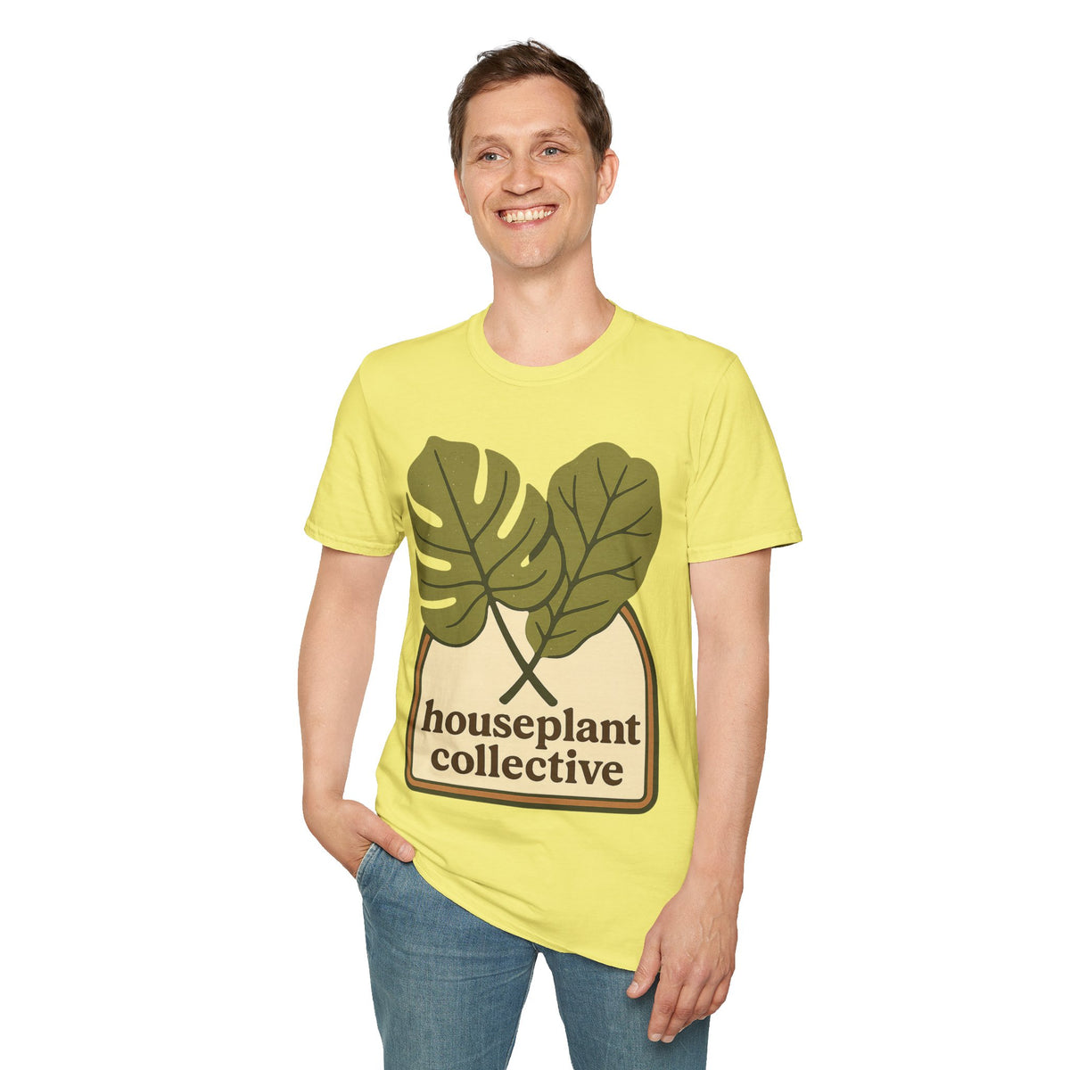 Houseplant Collective T-Shirt — Green Monstera Leaf Plant Lover Tee - Trending Now - September 2026
