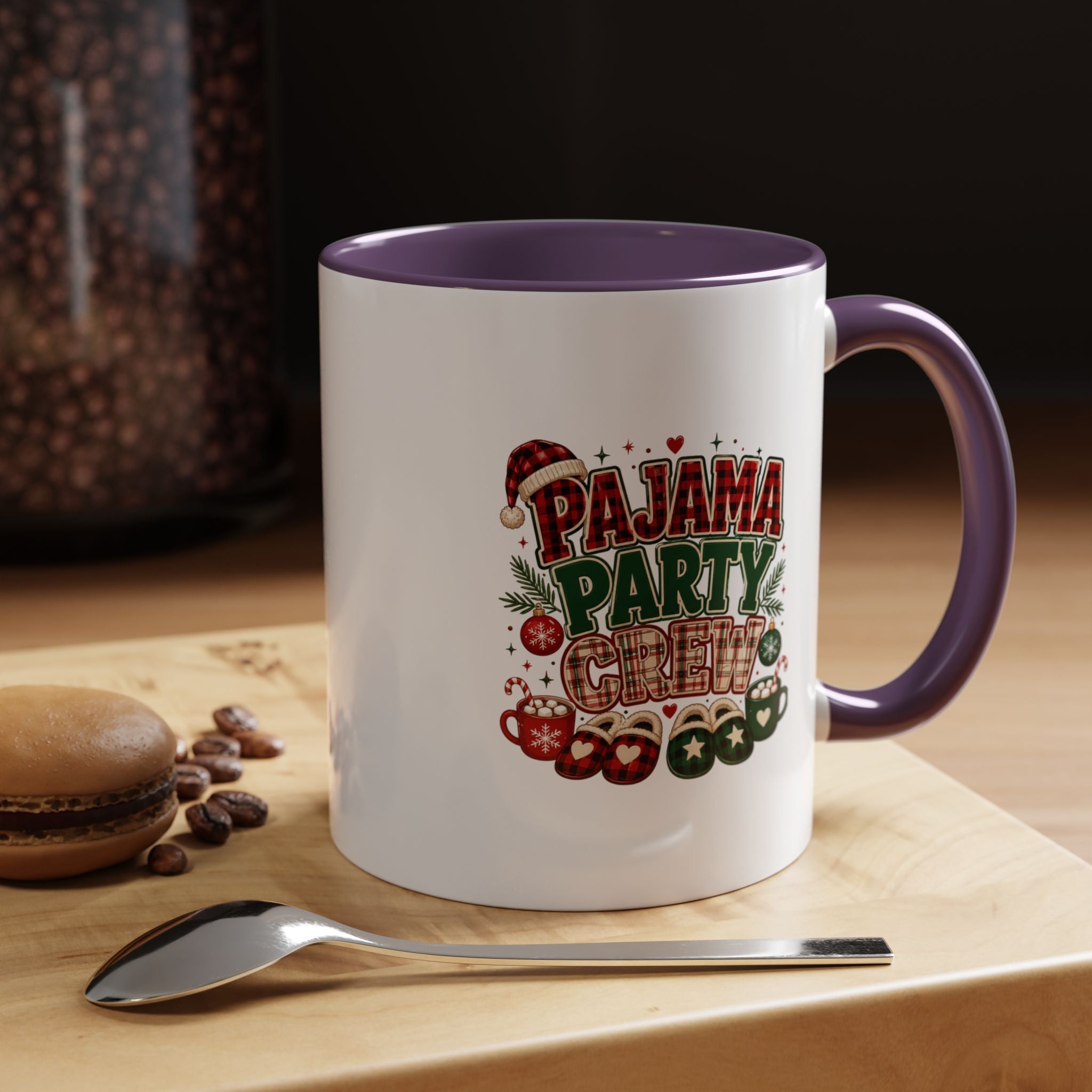 Accent Coffee Mug Pajama Party Crew