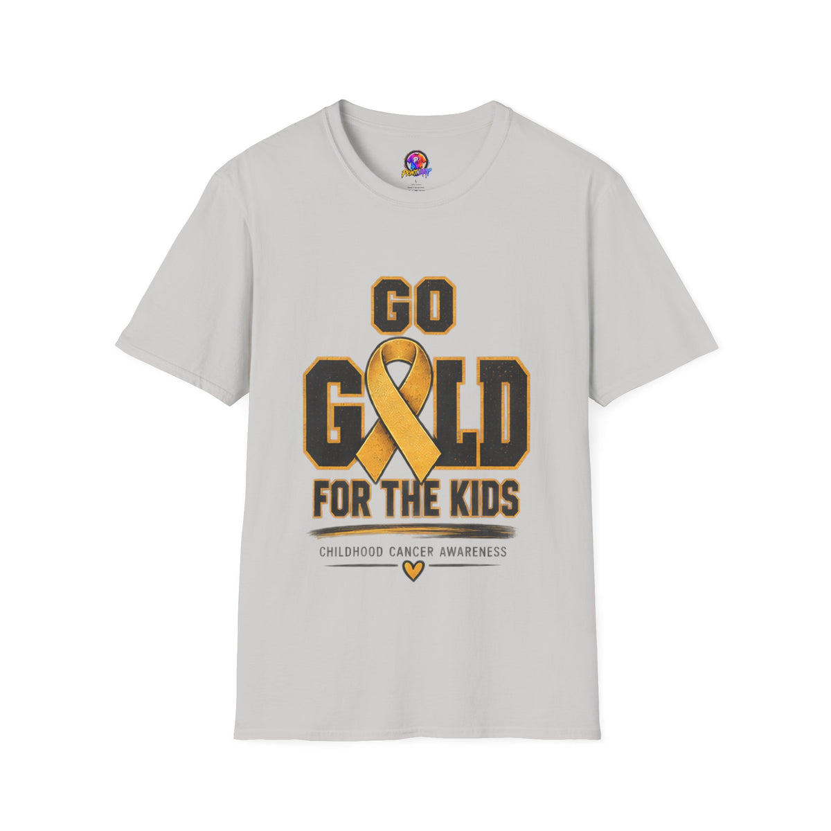 Go Gold For The Kids T-Shirt — Childhood Cancer Awareness Tee