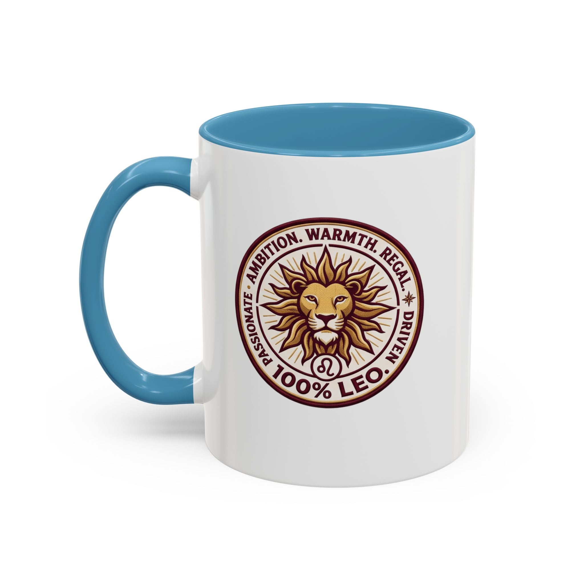 Leo Zodiac Coffee Mug — 100% Leo Lion Horoscope Gift