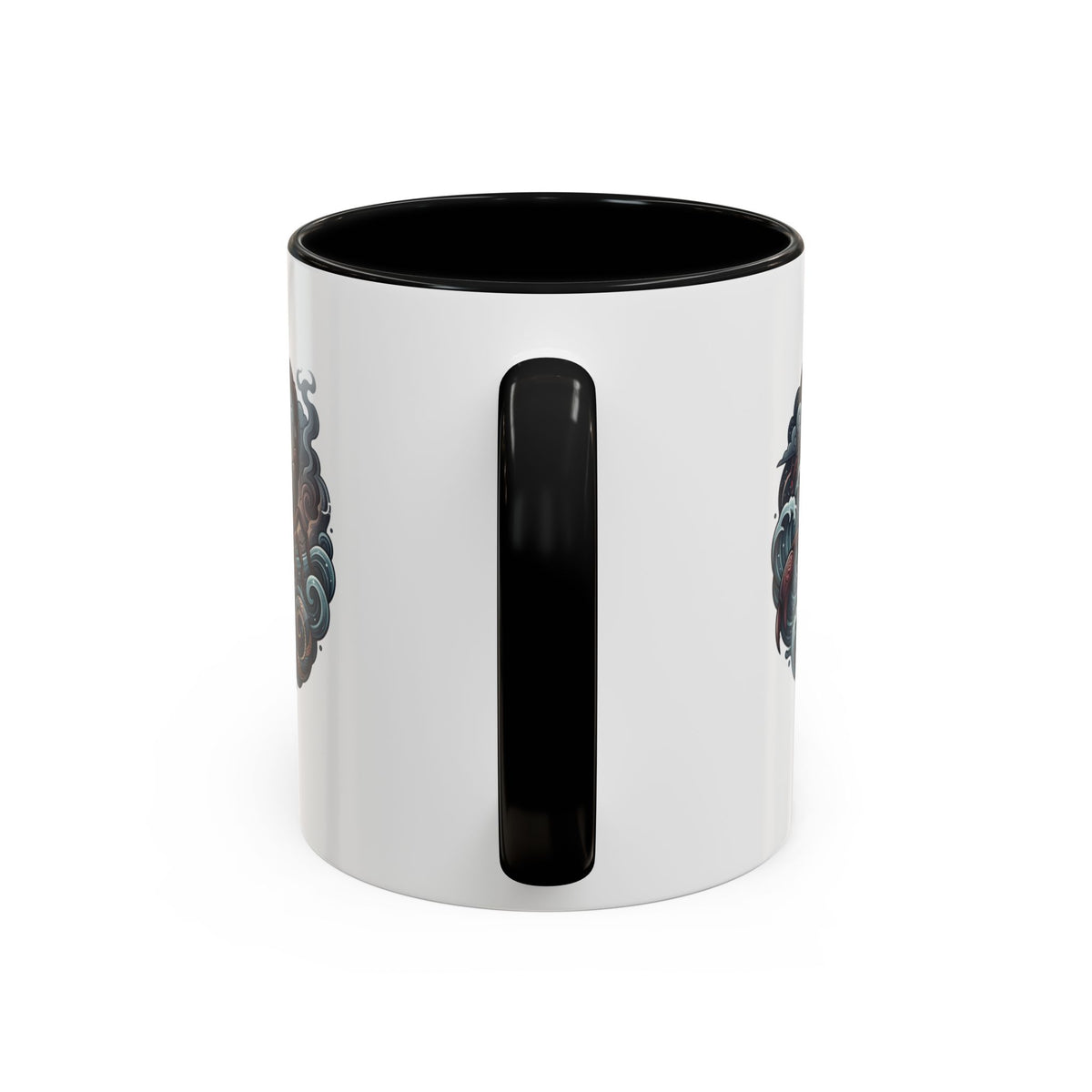 Scorpion Ocean Accent Coffee Mug – Nautical Tattoo-Style