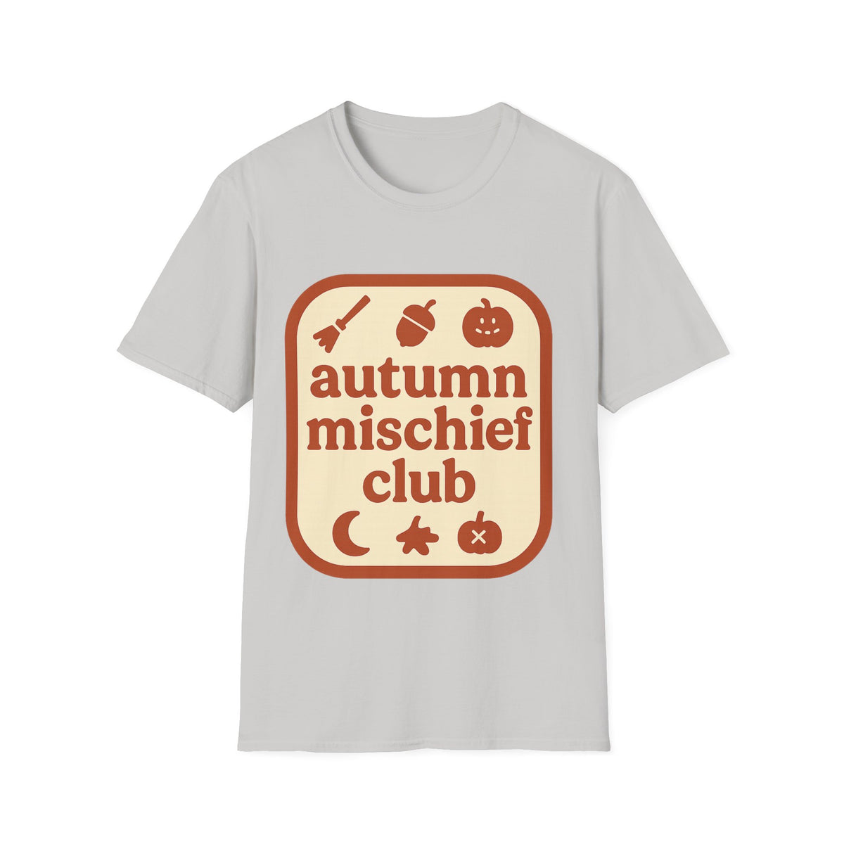 Autumn Mischief Club T-Shirt — Cozy Fall Graphic Tee - Trending Now - August 2026
