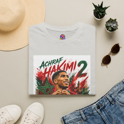 Achraf Hakimi #2 Soccer T-Shirt — Morocco Football Fan Tee