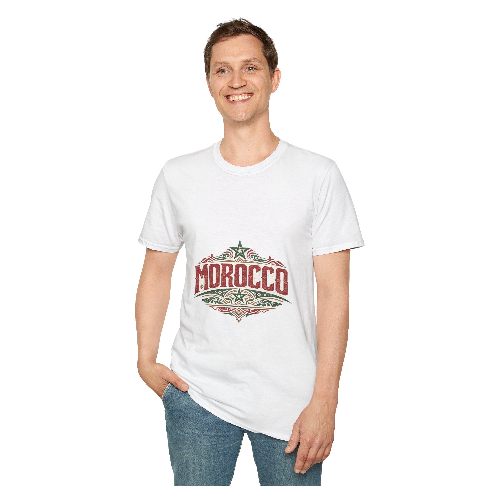 Morocco Vintage Graphic T-Shirt — Retro Travel Tee