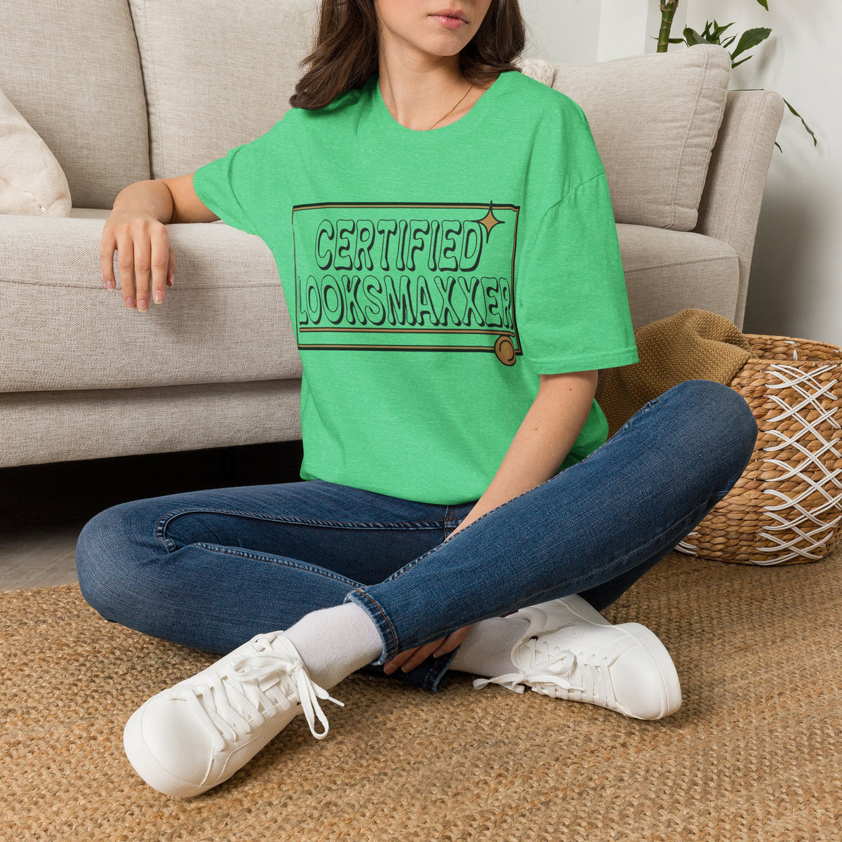 Certified Looksmaxxer T-Shirt — Funny Aesthetic Confidence Tee - Trending Now - August 2026