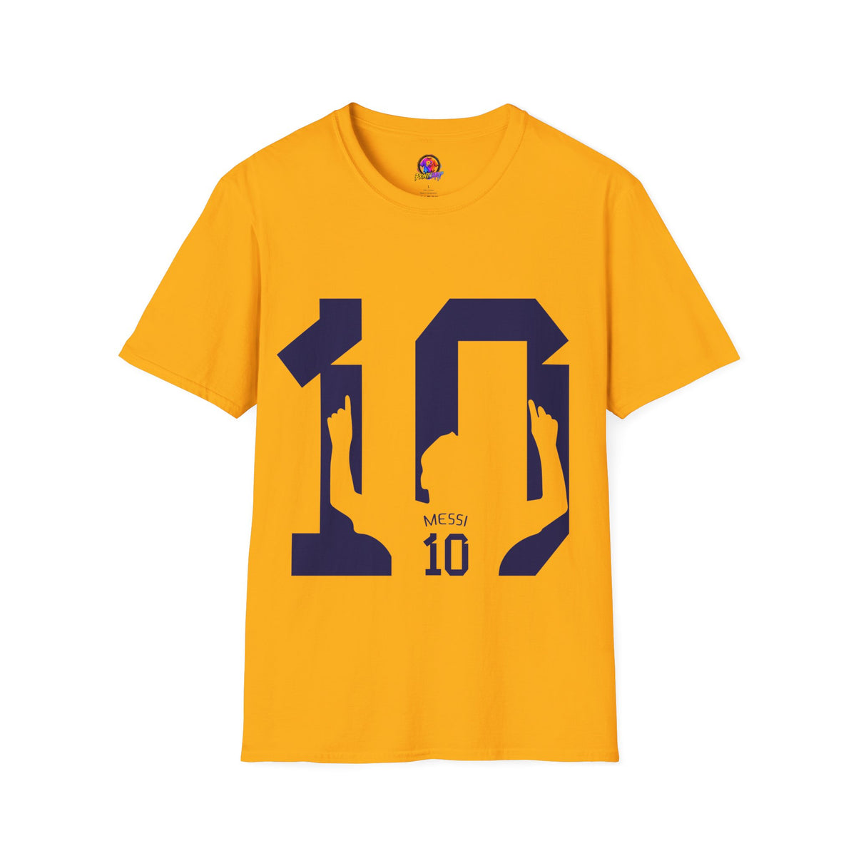 Number 10 Jersey T-Shirt — Retro Athletic Graphic Tee