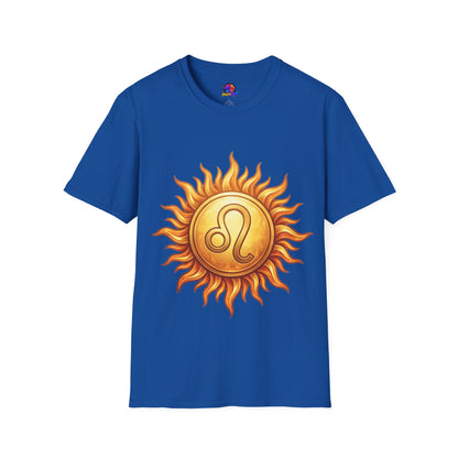 Leo Sun T‑Shirt — Zodiac Sunburst Graphic Tee