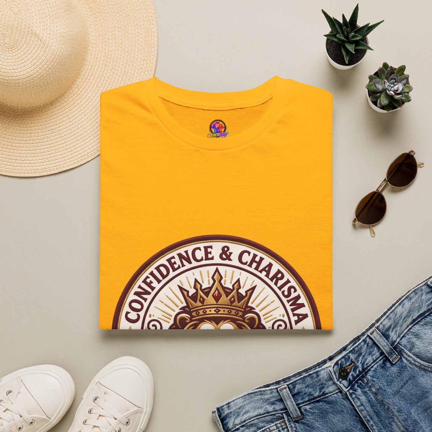Leo Zodiac T-Shirt — Confidence & Charisma Lion Horoscope Tee