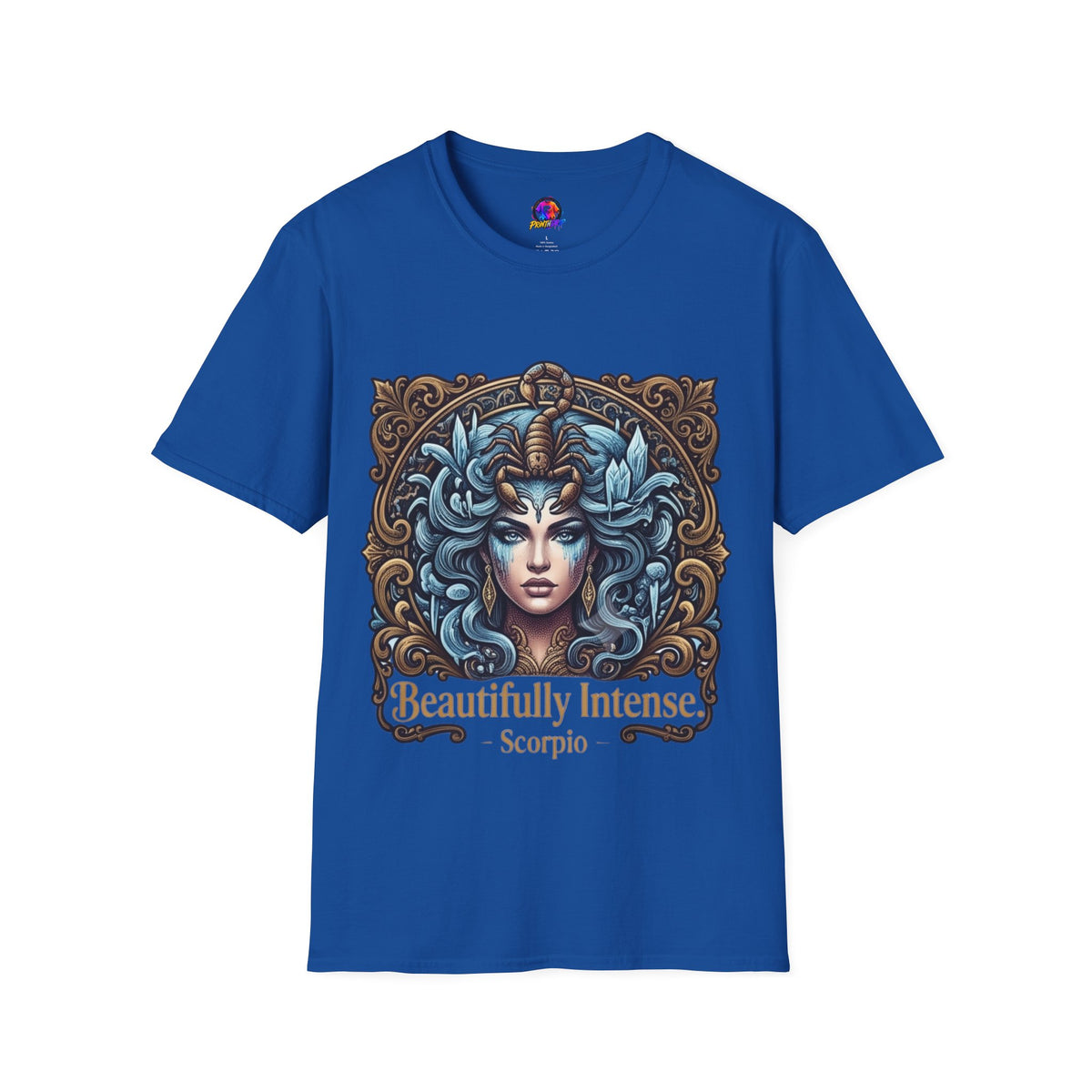 Scorpio Astrology T-Shirt — "Beautifully Intense" Zodiac Graphic Tee