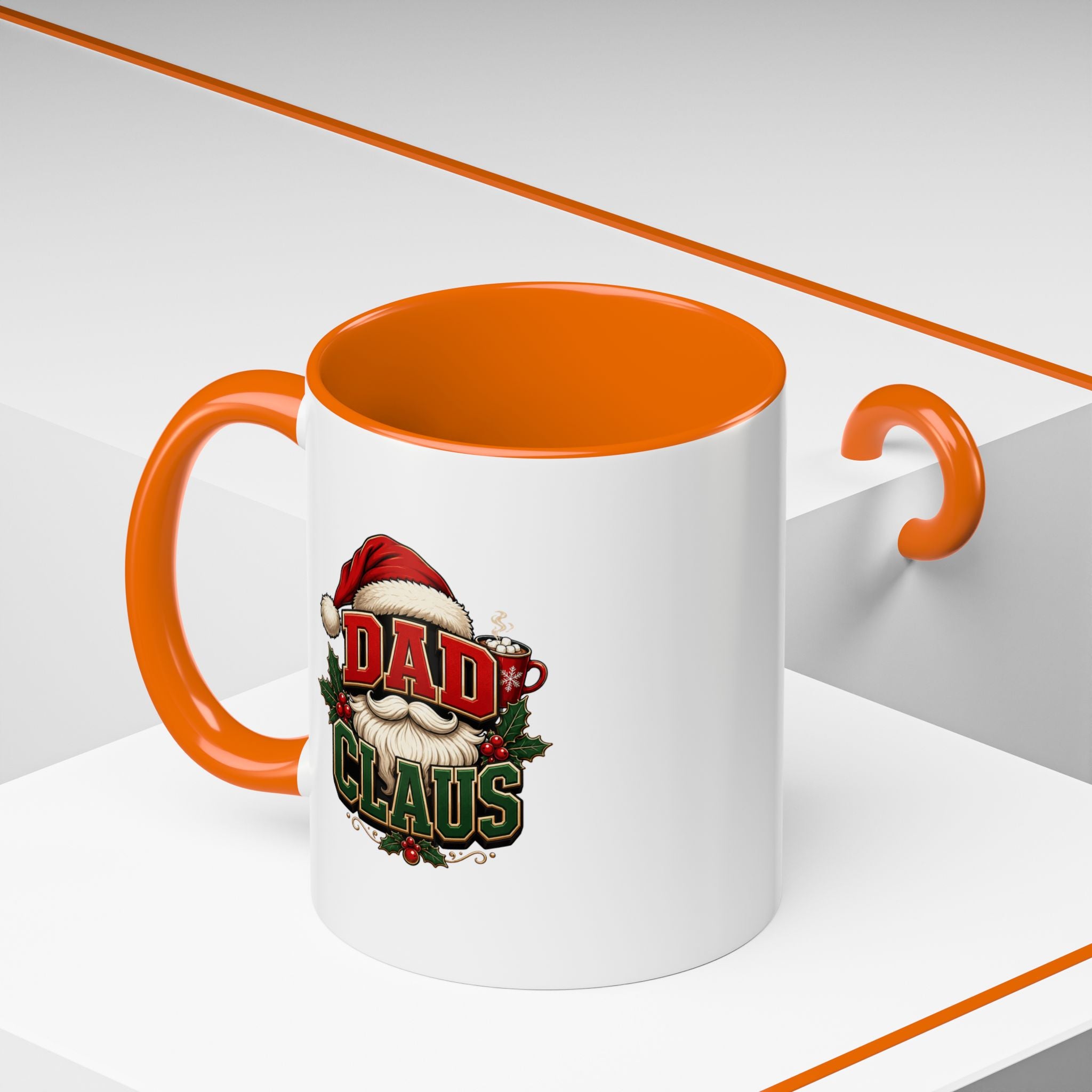 Dad Claus Christmas Coffee Mug — Holiday Accent Mug