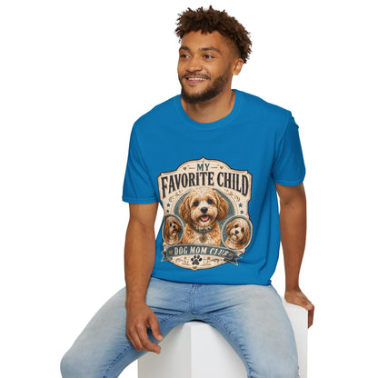My Favorite Child Dog Mom Club T-Shirt — Cute Puppy Pet Lover Tee