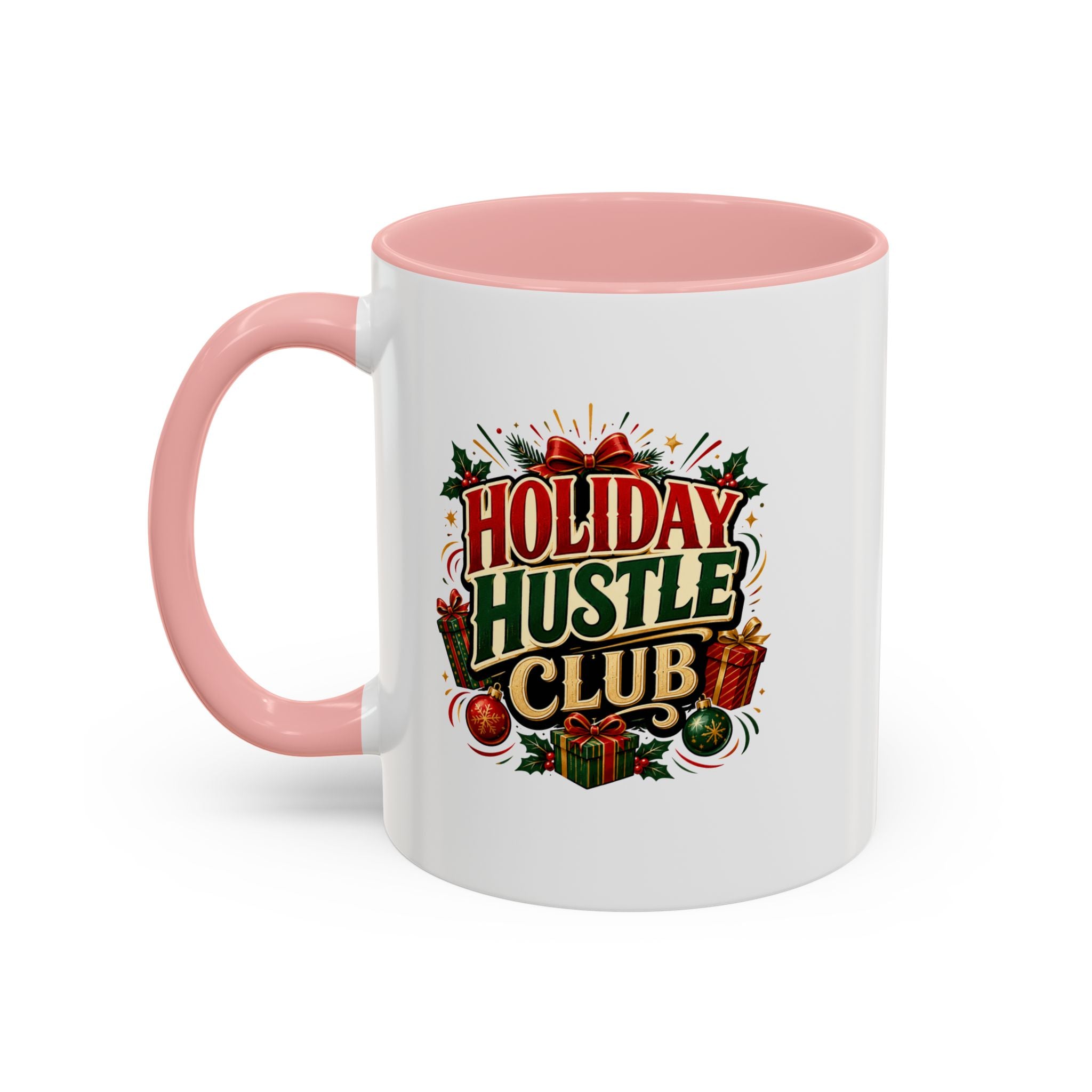 Accent Coffee Mug Holiday Hustle Club