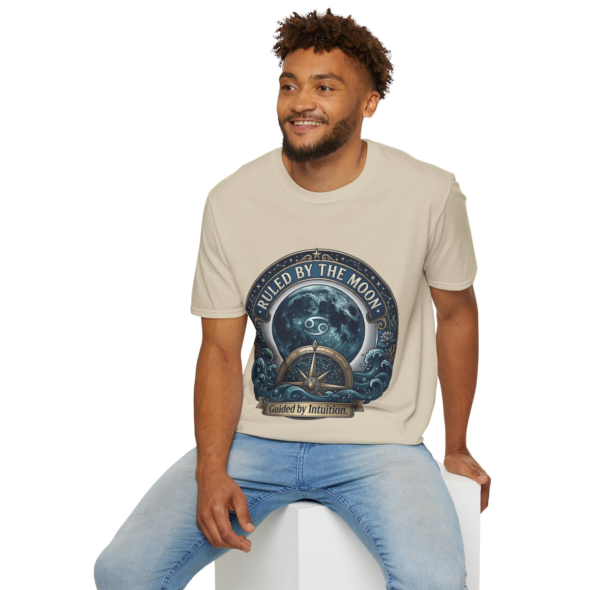 Ruled by the Moon T-Shirt — Moonphase Zodiac Graphic Tee