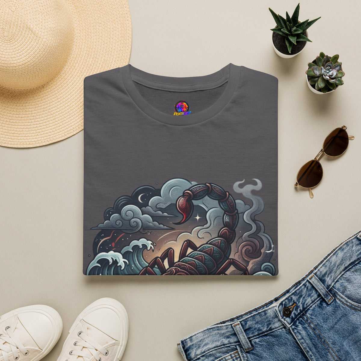 Scorpio Zodiac Unisex Softstyle T-Shirt