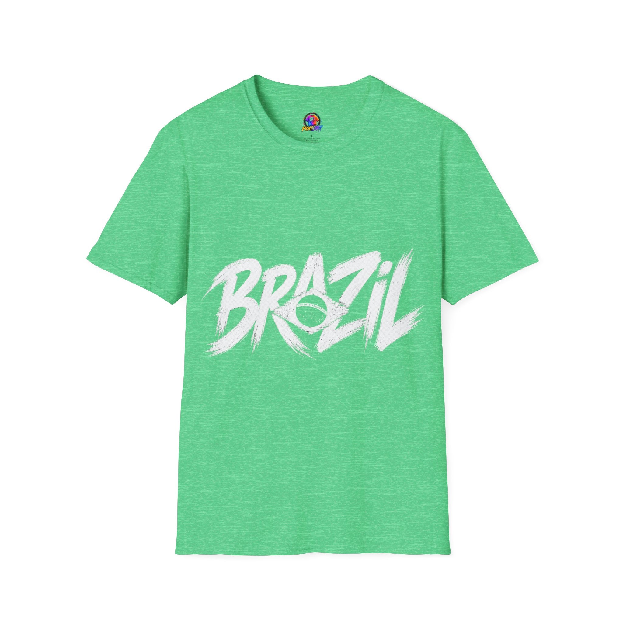 Brazil Minimal Marble Waves T-Shirt