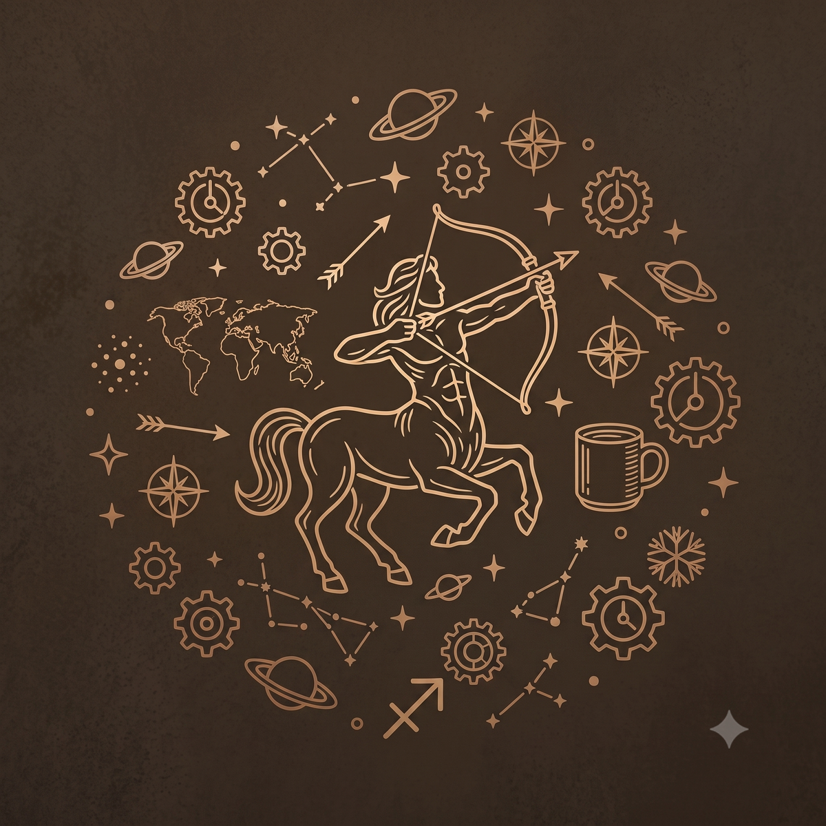 Sagittarius Mugs